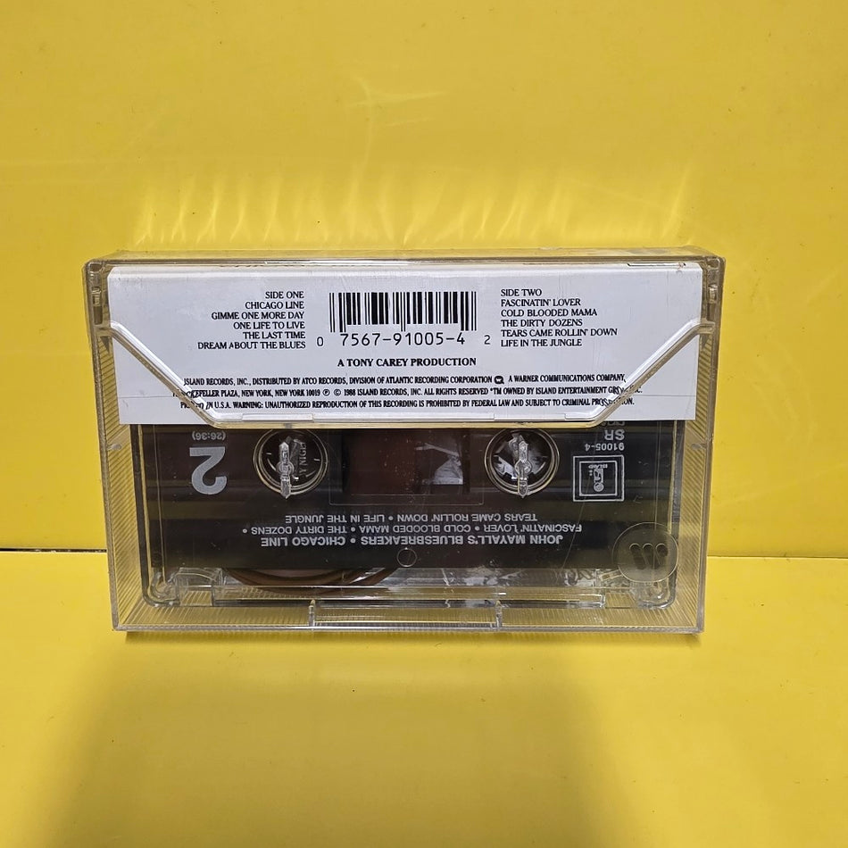 John Mayall's Bluesbreakers - Chicago Line - 1988 - 7 91005-4 - New - Sealed - Cassettes