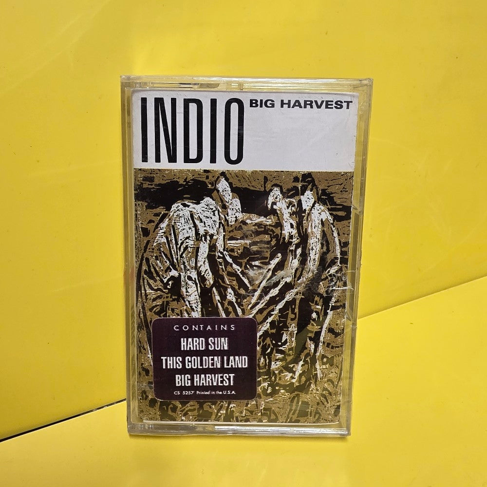 Indio  - Big Harvest - 1989 - CS5257 - New - Sealed - Cassettes