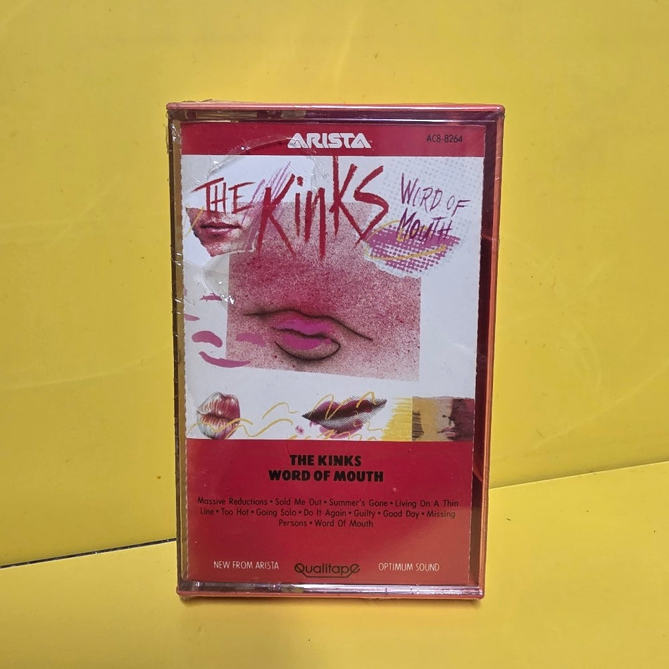 The Kinks - Word Of Mouth - 1984 - AC8-8264 - New - Sealed - Cassettes
