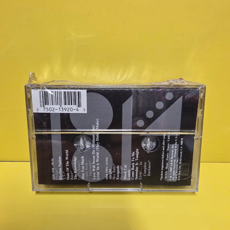 Janet Jackson - Rhythm Nation 1814 - 1989 - CS 3920 - New - Sealed - Cassettes
