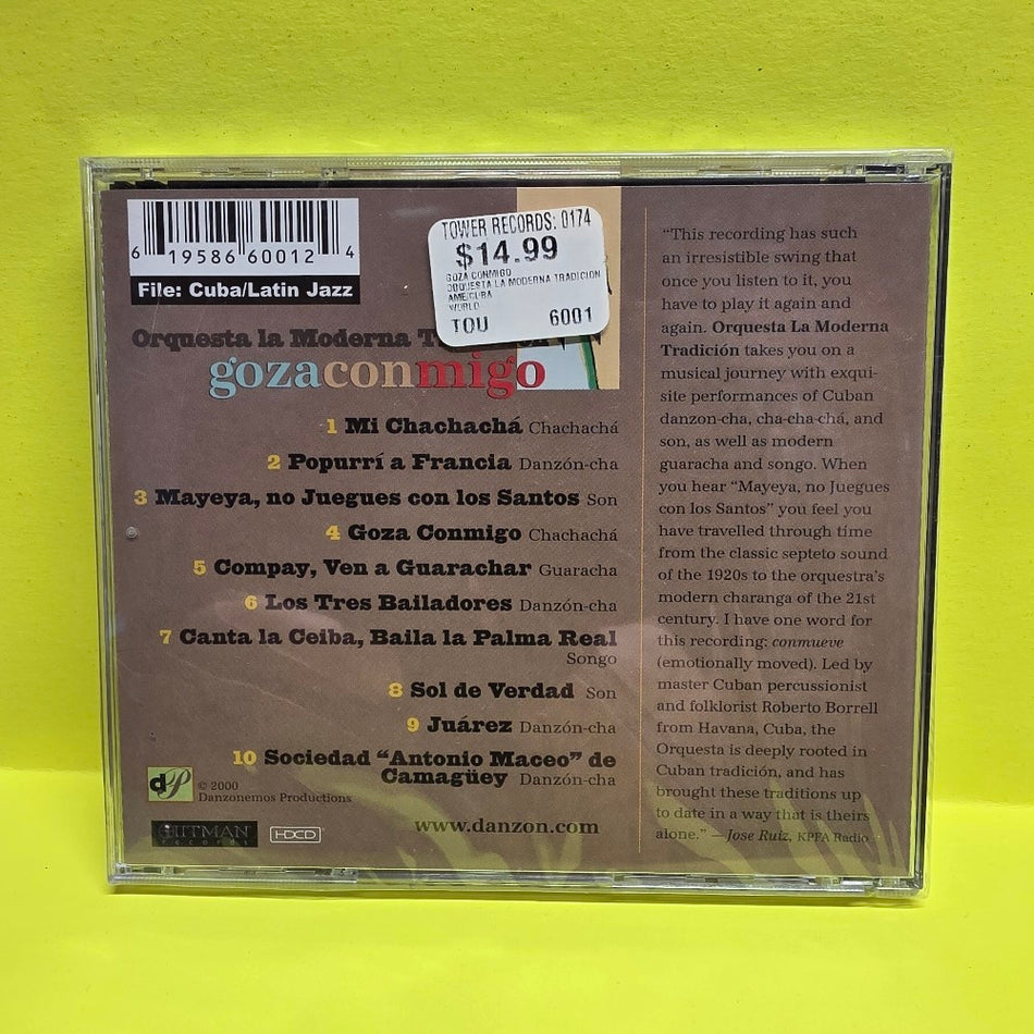 Orquesta La Moderna Tradición - Goza Conmigo - 2000 - New - Sealed - CDs