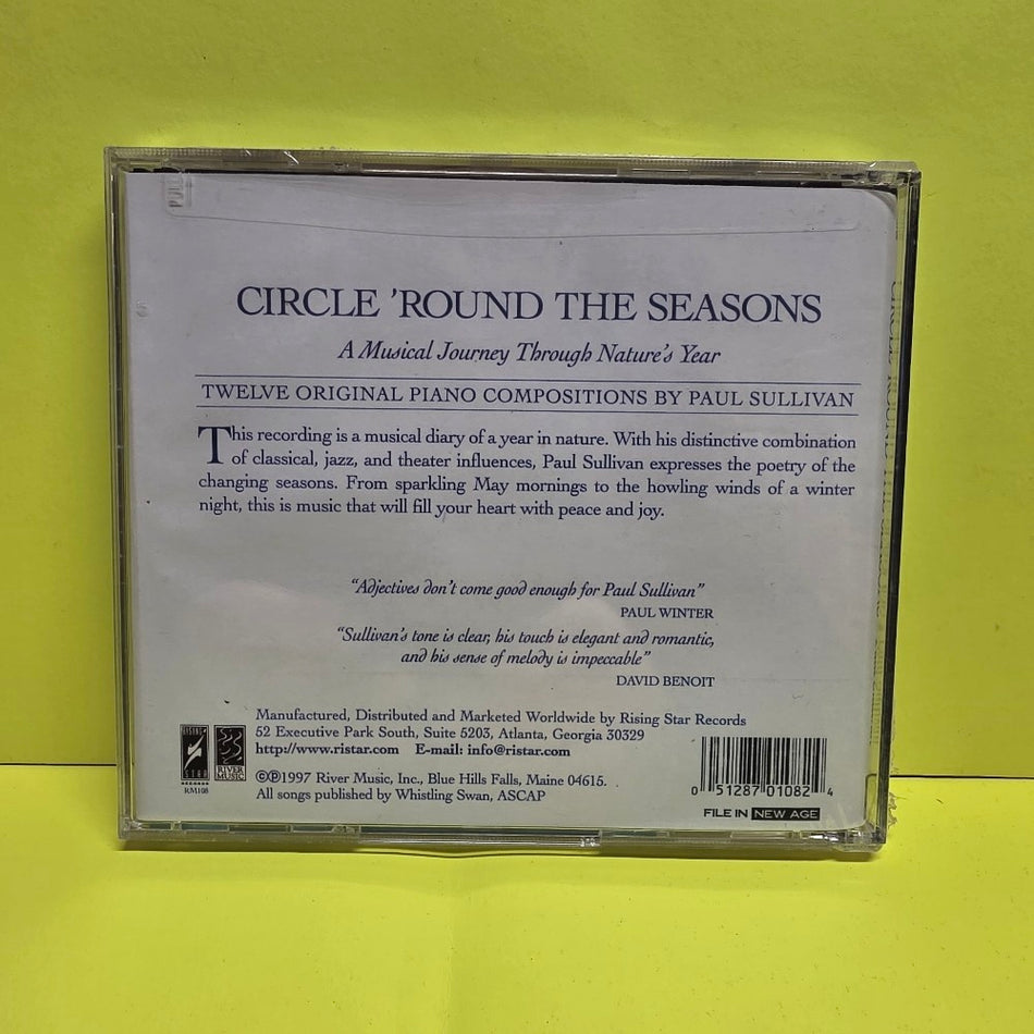 Paul Sullivan  - Circle 'Round The Seasons - 1996 - RM108-4 - New - Sealed - CDs