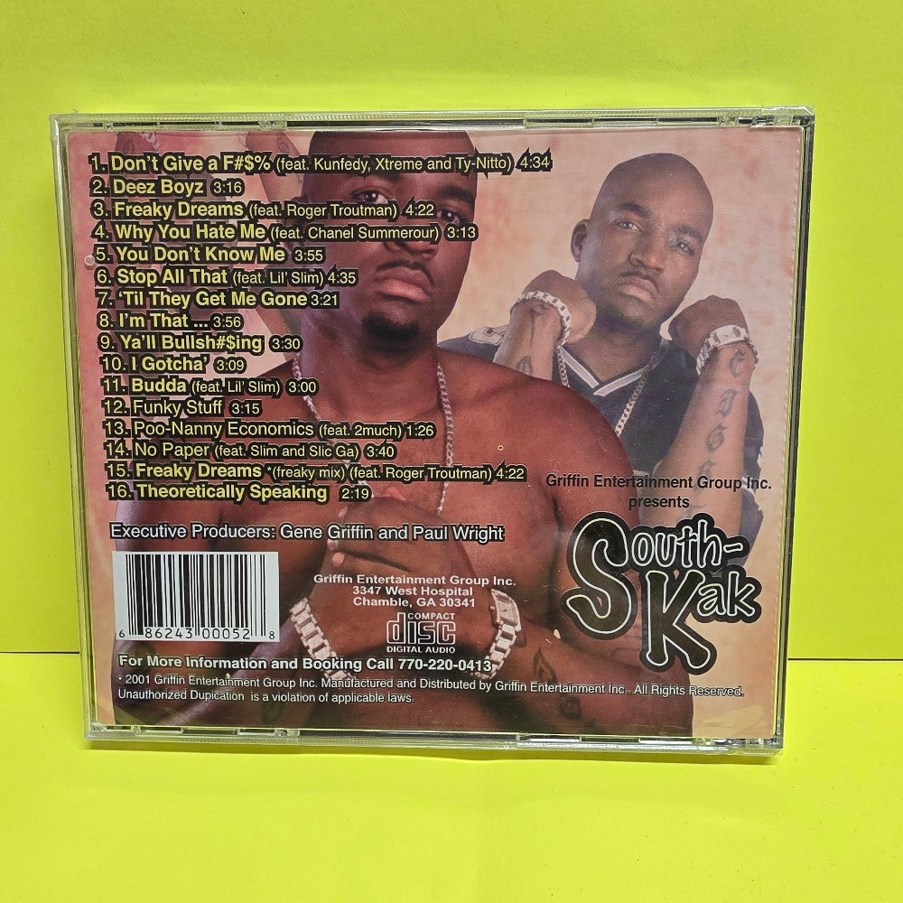 South Kak - 'Til They Get Me Gone - 2001 - GEG-0005-2 - New - Sealed - CDs