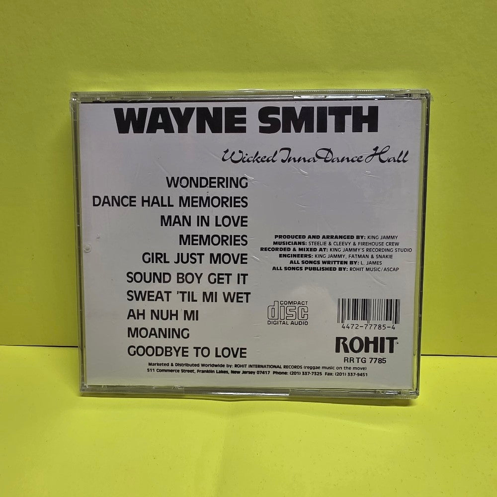 Wayne Smith - Wicked Inna Dance Hall - RRTG 7785 - New - Sealed - CDs