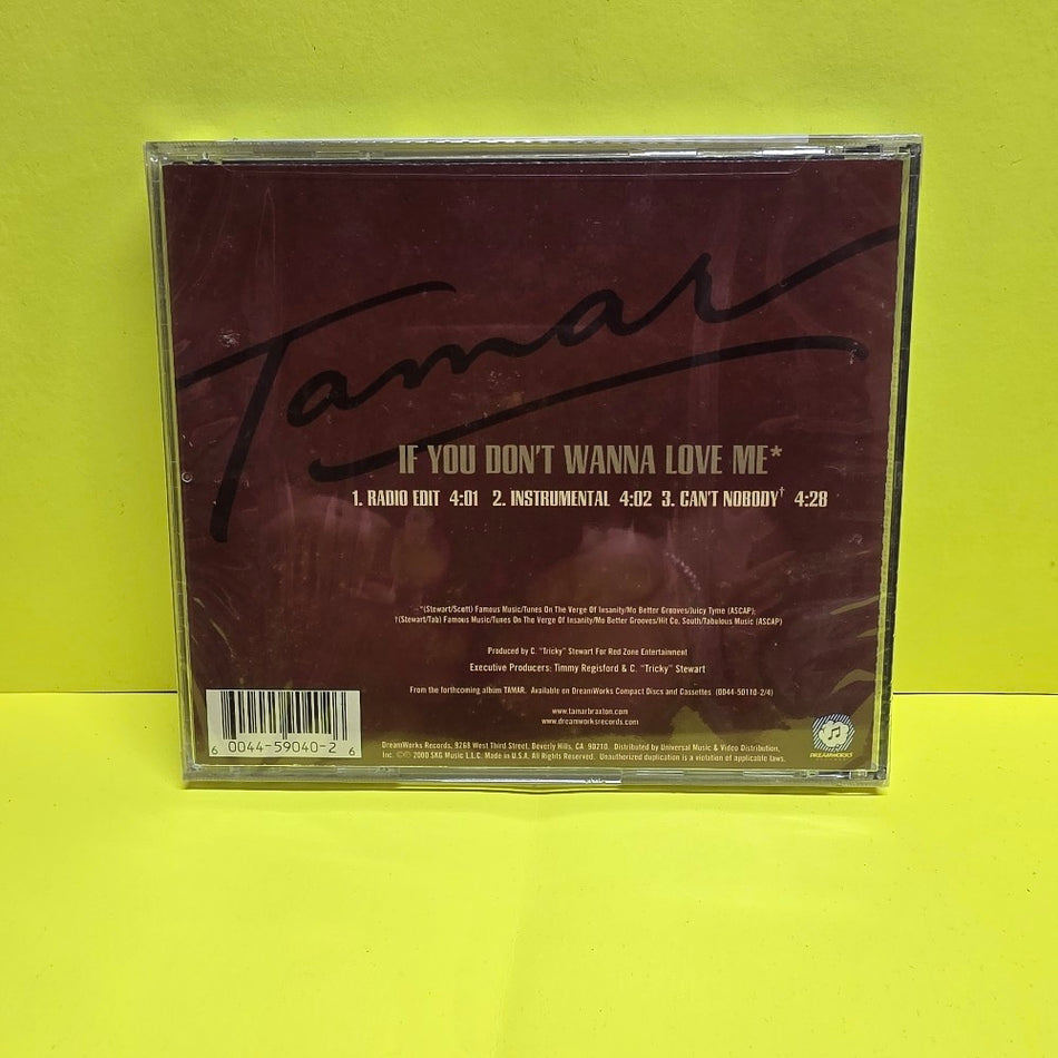 Tamar - If You Don't Wanna Love Me - 2000 - 0044-59040-2 - New - Sealed - CDs