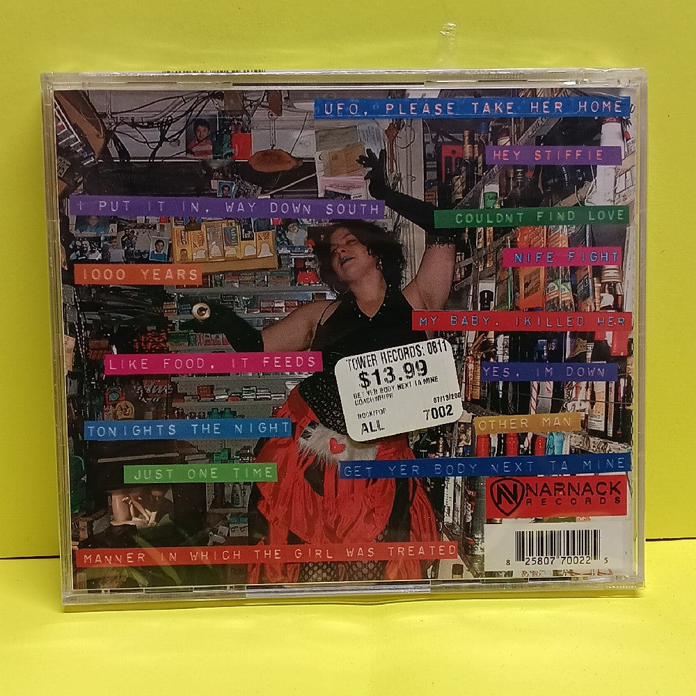 Coachwhips - Get Yer Body Next Ta Mine - 2003 - NCK 7002 - New - Sealed - CDs