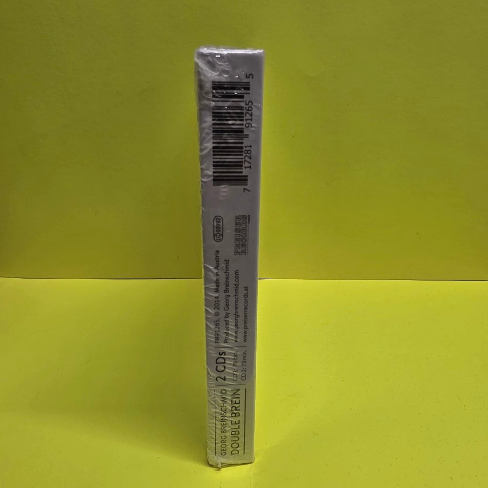 Georg Breinschmid - Double Brein - 2014 - PR91265 - New - Sealed - CDs