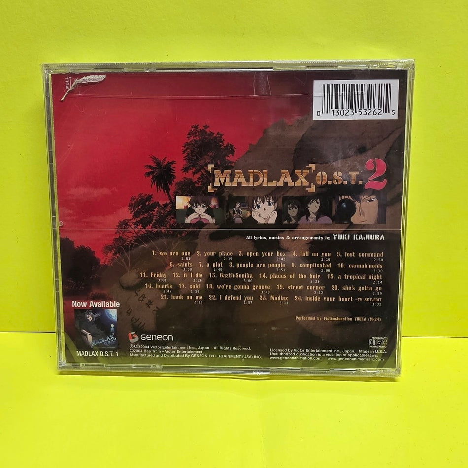 Yuki Kajiura - Madlax O.S.T. 2 - 2004 - 5326-2 - New - Sealed - CDs