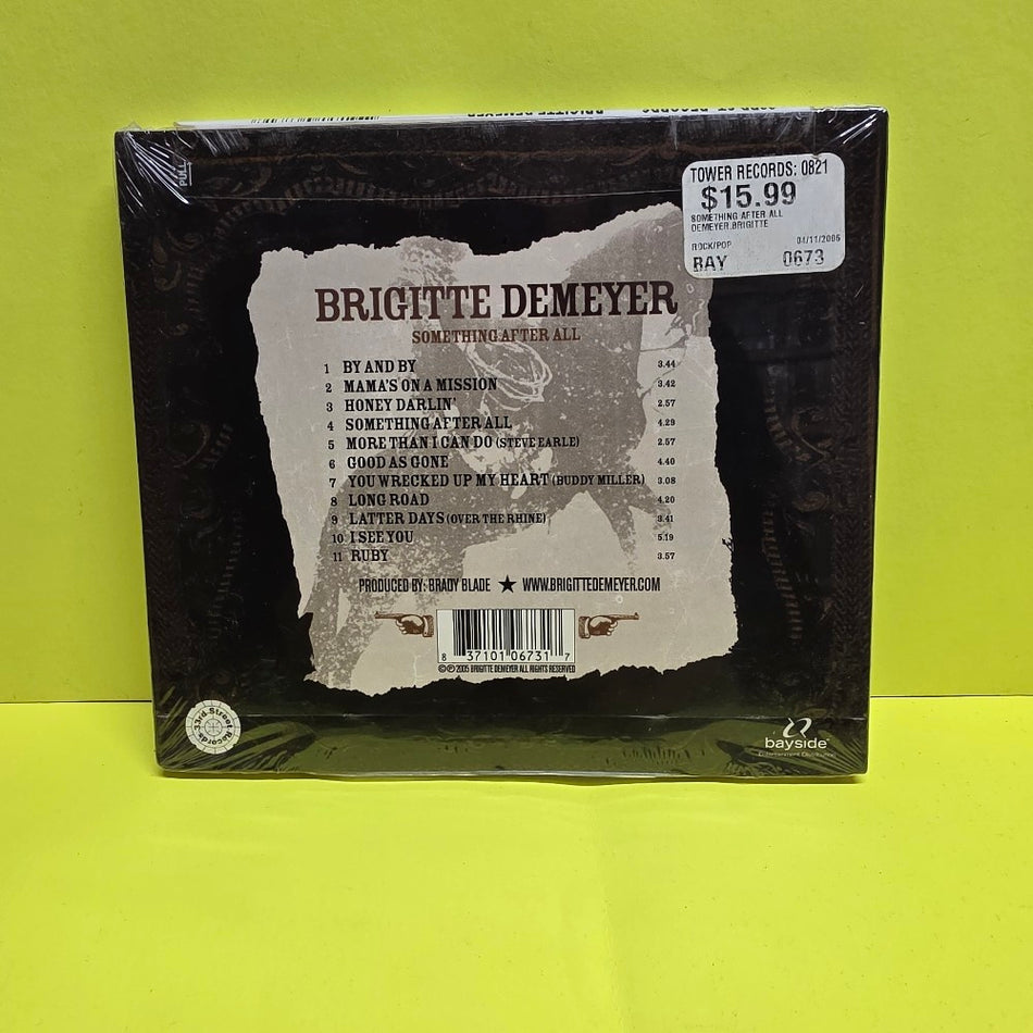 Brigitte DeMeyer - Something After All - 2005 - New - Sealed - CDs