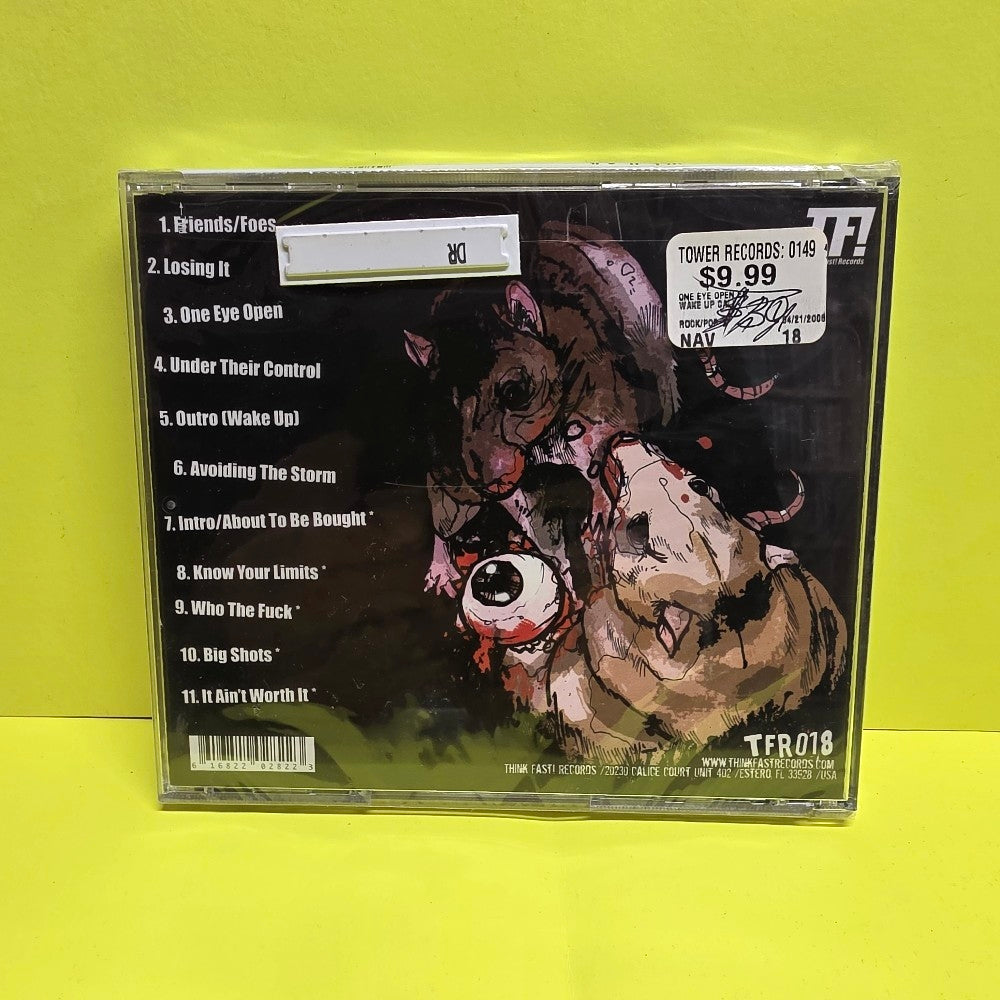 Wake Up Call - One Eye Open - 2006 - TFR018 - New - Sealed - CDs