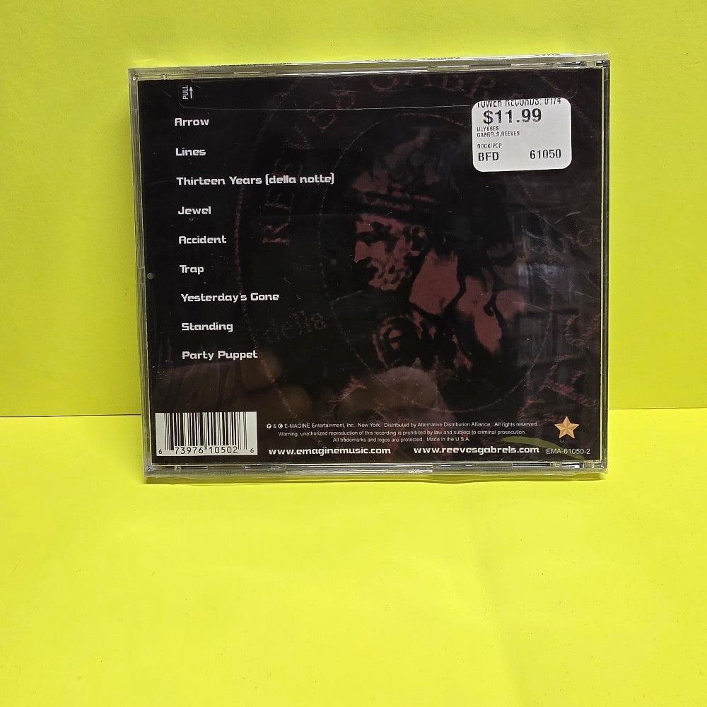Reeves Gabrels - Ulysses (Della Notte) - 2000 - EMA-61050-2 - New - Sealed - CDs