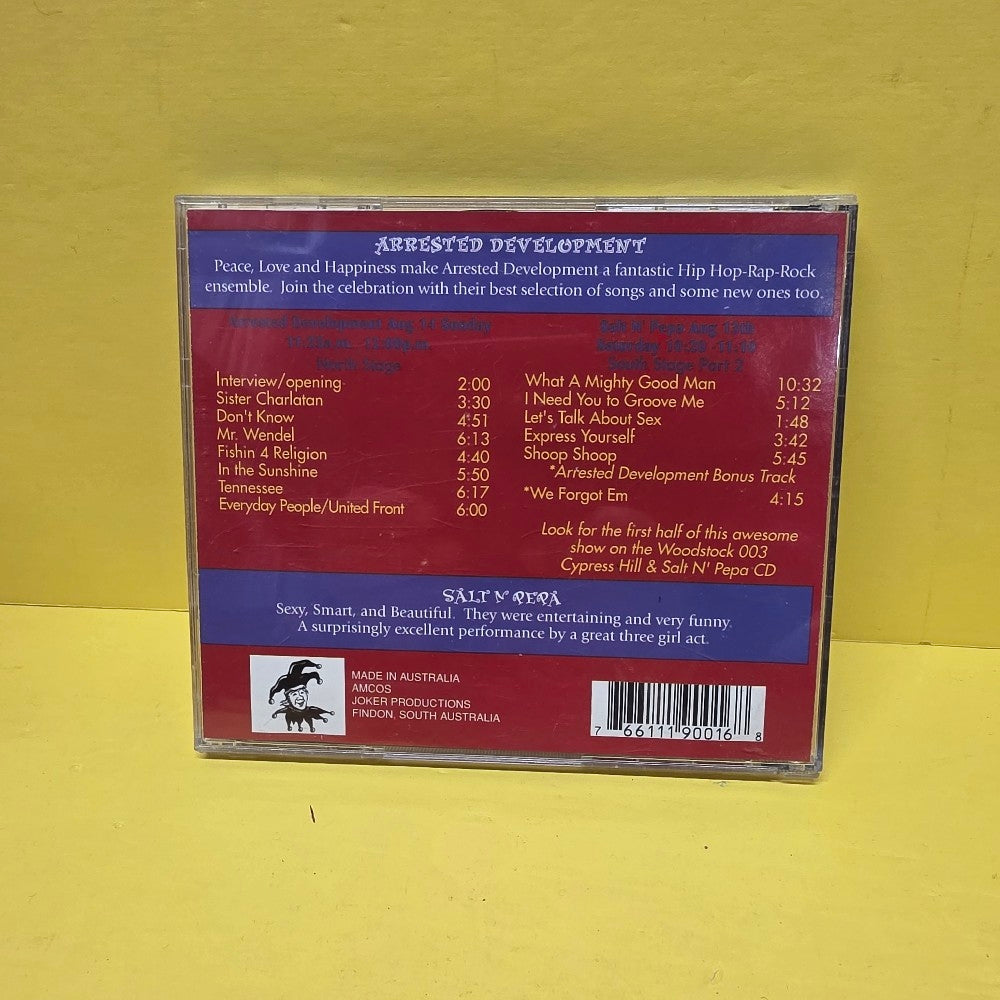 Arrested Development & Salt N  Pepa - Woodstock 94 - Used - NM - CDs