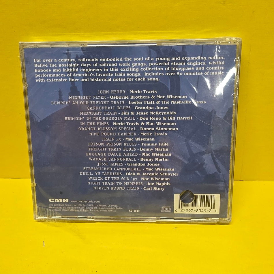 Various - Wabash Cannonball: 20 Classic Train Songs - 2000 - CD-8049 - New - Sealed - CDs