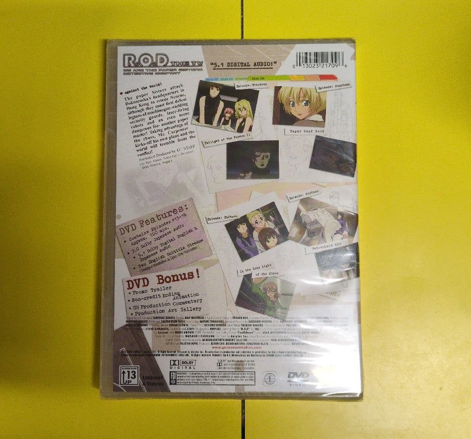 R.O.D The TV Vol. 4: The Turning Point - 2004 - New - DVDs & Blu-Rays
