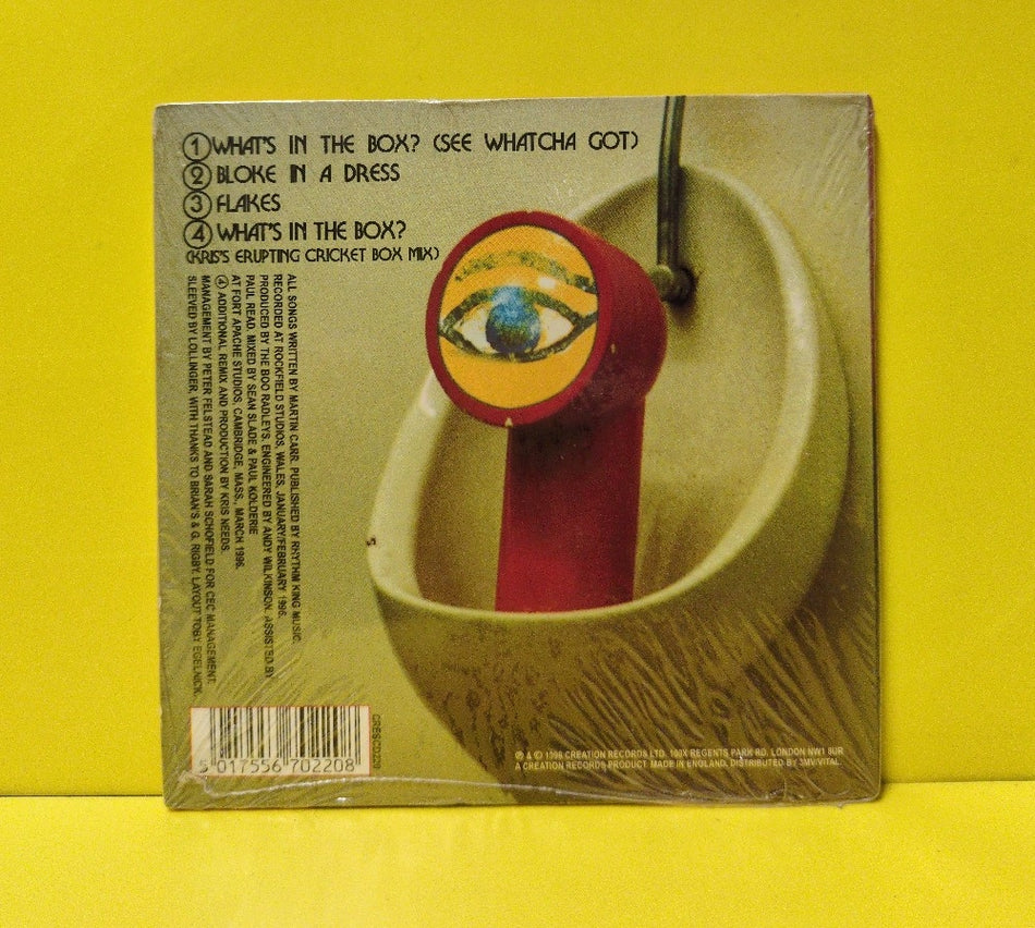 The Boo Radleys - What's In The Box? (See Whatcha Got) - 1996 - CRESCD220 - New - Sealed - CDs - CD Single - CD1 - UK Import