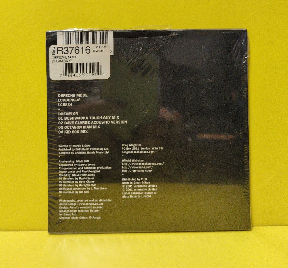 Depeche Mode - Dream On - 2001 - LCDBONG30 - New - Sealed - CDs - CD Single - Limited Edition - UK Import