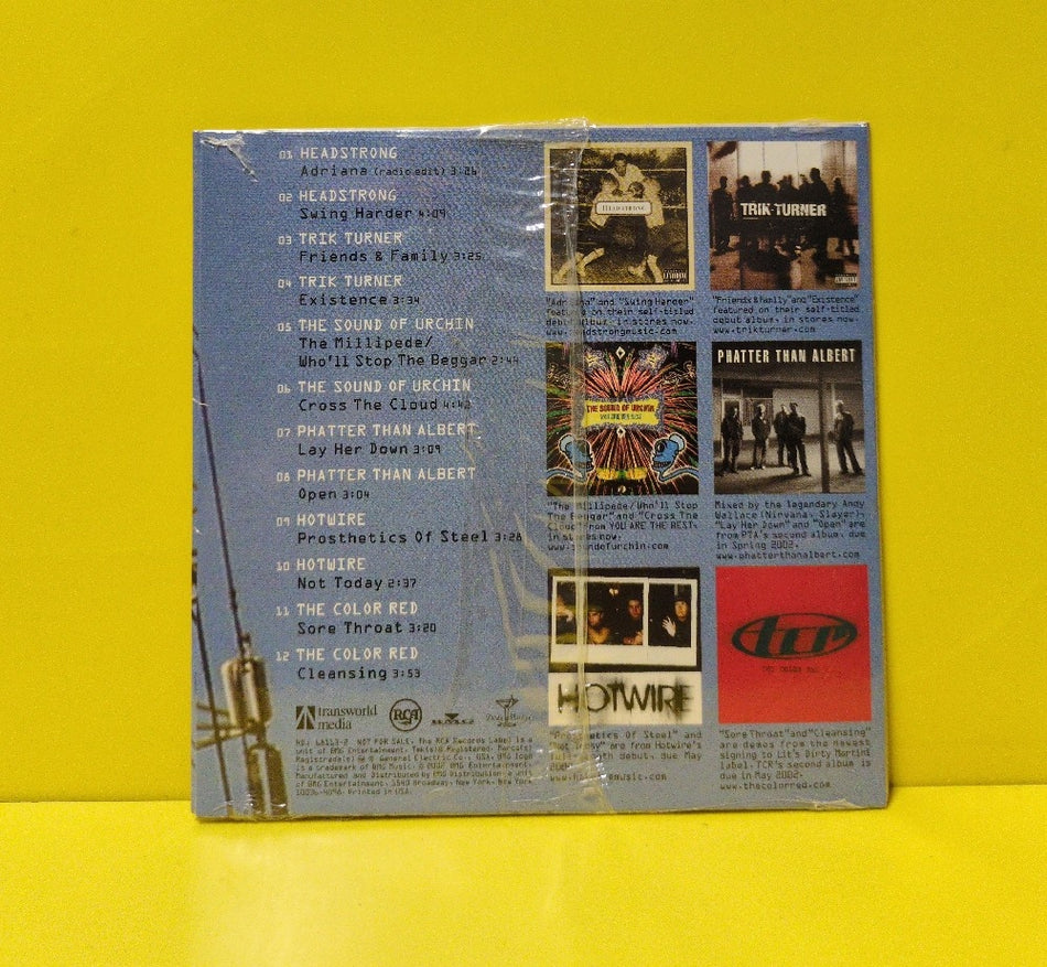 Various - Wired - 2002 - RDJ 68113-2 - New - Sealed - CDs - Promo - Sampler