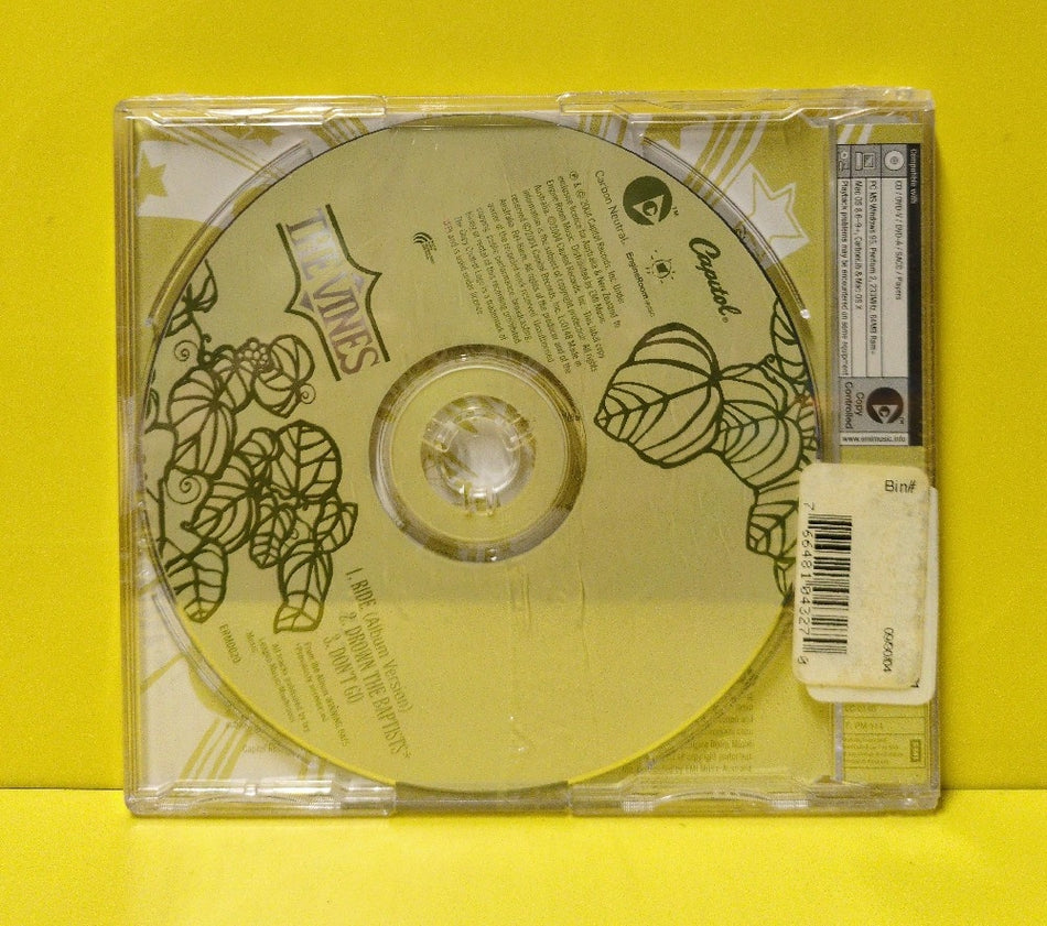 The Vines - Ride - 2004 - ERM0020 - New - Sealed - CDs - CD Single - Australia Import - Copy Protected