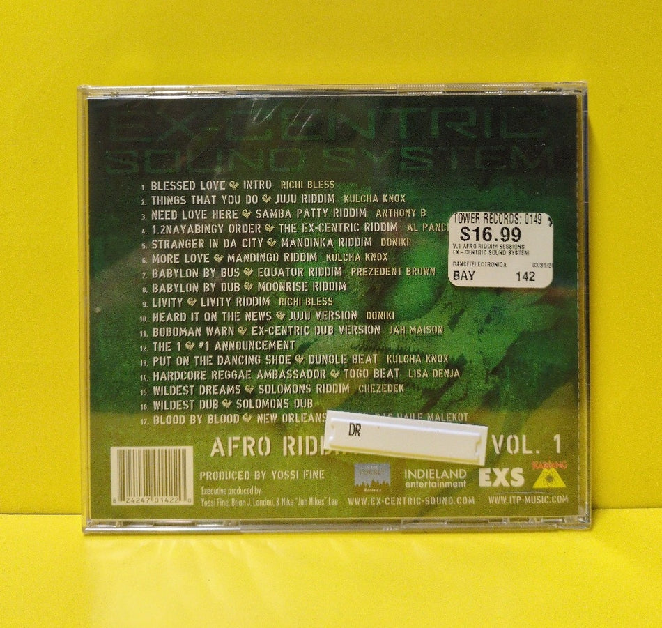 Ex-Centric Sound System - Afro Riddim Sessions Vol. 1 - BRG 142 - New - Sealed - CDs