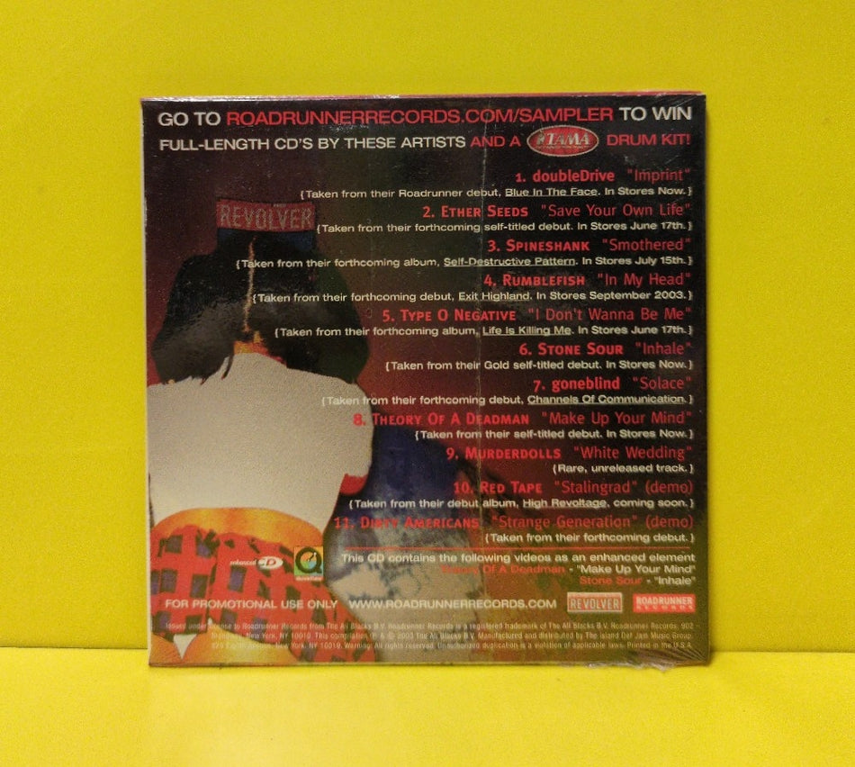 Various - We're Gonna Rock Your World - 2003 - RDRR 10060-2 - New - Sealed - CDs - Promo - Sampler - Enhanced