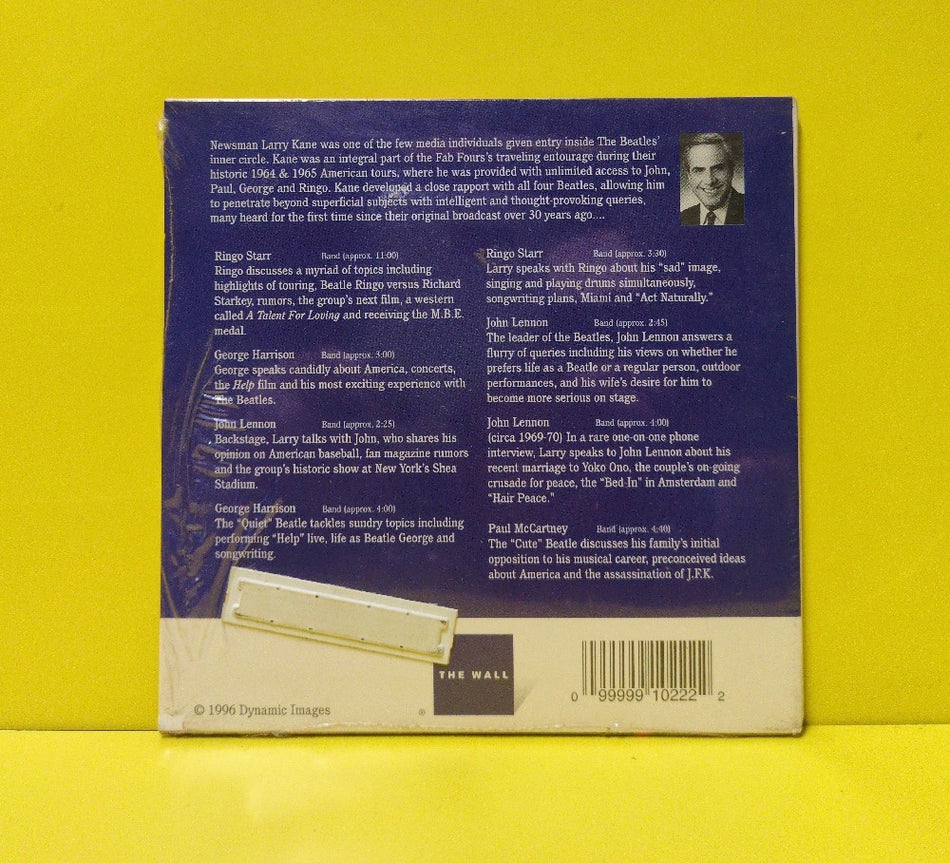 Larry Kane, The Beatles - The Fab Four On Tour (Larry Kane With The Beatles On Their 1965 American Tour) - 1996 - New - Sealed - CDs