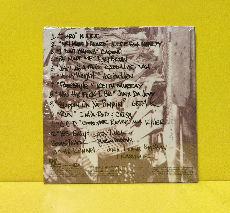 Various - Grimey: Fuck The Suites, It's About The Streets - 2001 - DEFR 15444-2 - New - Sealed - CDs - Enhanced - Promo - Cardboard Sleeve