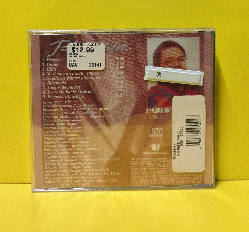 Pablo Milanes - Plegaria - 1995 - 22141 - New - Sealed - CDs