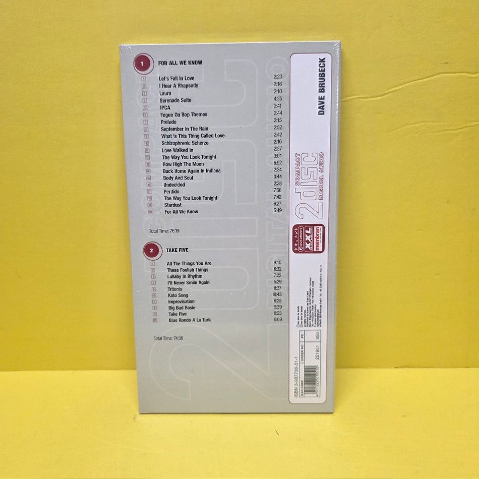 Dave Brubeck - Modern jazz Archive / Long Box - 2004 - 221951-306 - New - Sealed - CDs