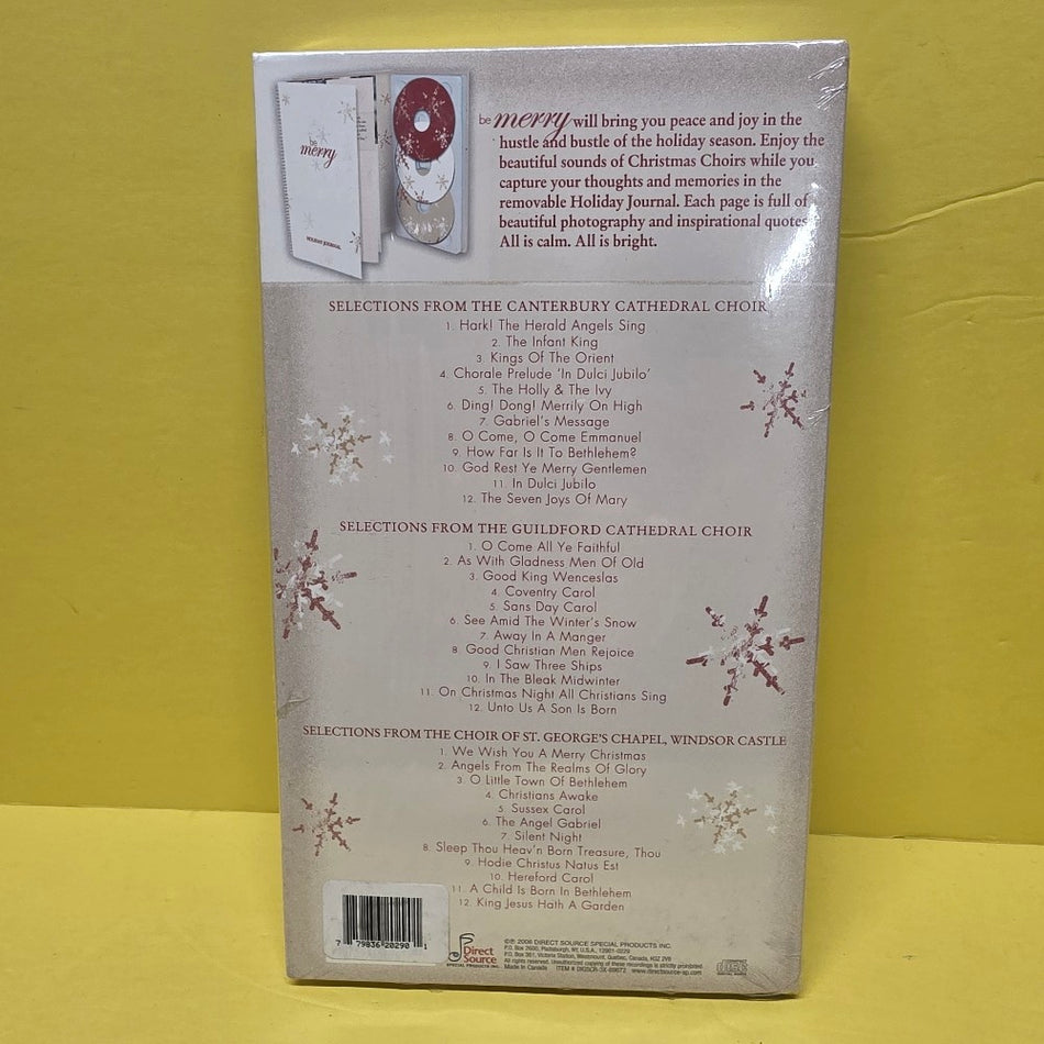 Various  - Be Merry / 3 CDs Set. - 2006 - 3X-69672 - New - Sealed - CDs