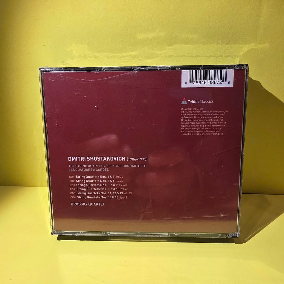 ShostakovichI - Brodsky Quartet - 2003 - 2564 60867-2 - New - Sealed - CDs