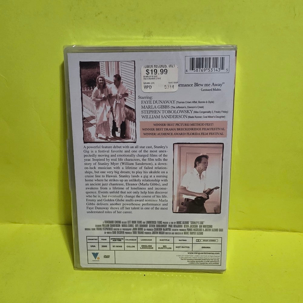 Stanley's Gig - 2006 - New - Sealed - DVDs & Blu-Rays