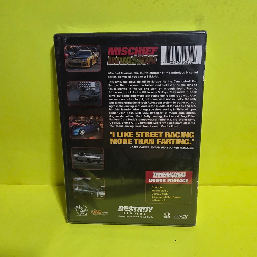 Mischief Invasion  - 2004 - New - Sealed - DVDs & Blu-Rays