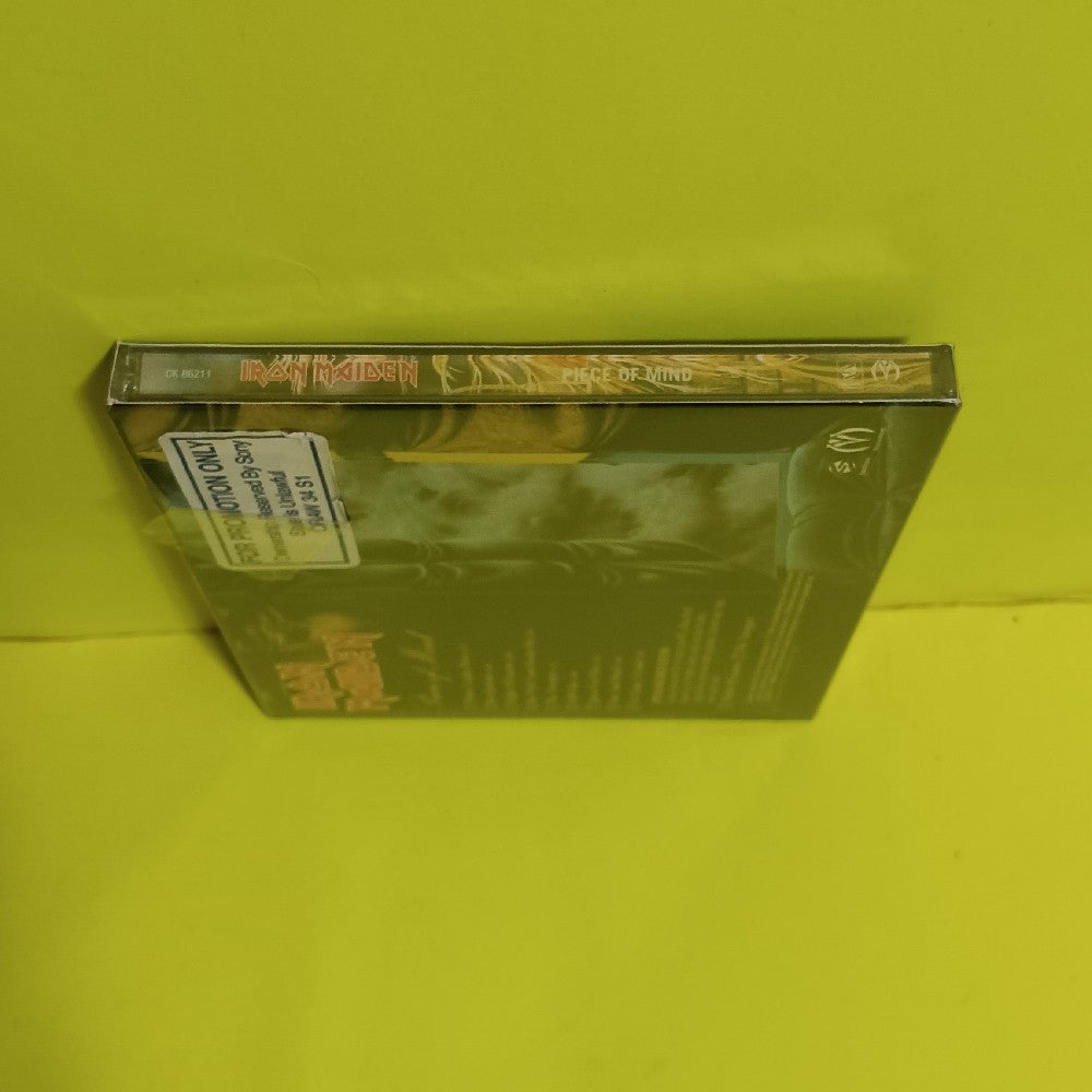 Iron Maiden - Piece Of Mind Enhanced Slip Case Promo CD - 2002 - CK 86211 - New - Sealed - CDs
