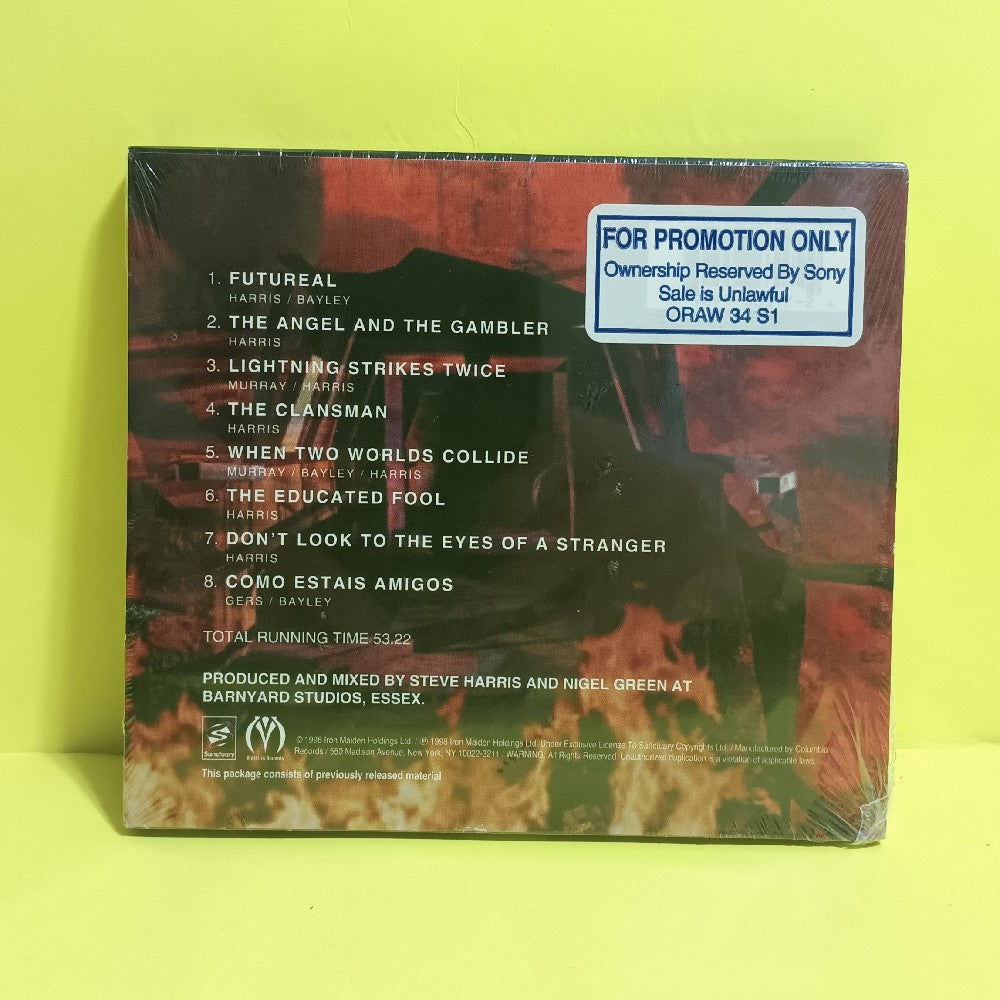 Iron Maiden - Virtual XI Slip Case Promo CD - 2002 - CK 86317 - New - Sealed - CDs
