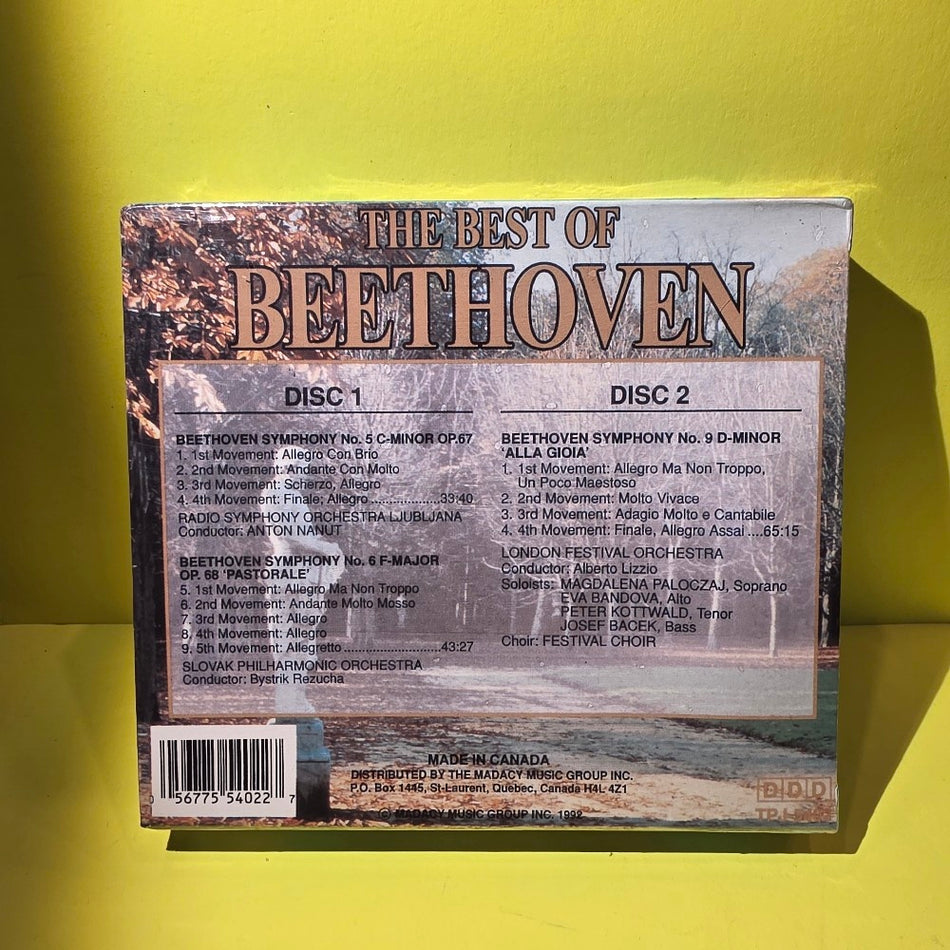 London Festival Orchestra  - The Best Of Beethoven  - DDD TPJ-5402 - New - Sealed - CDs