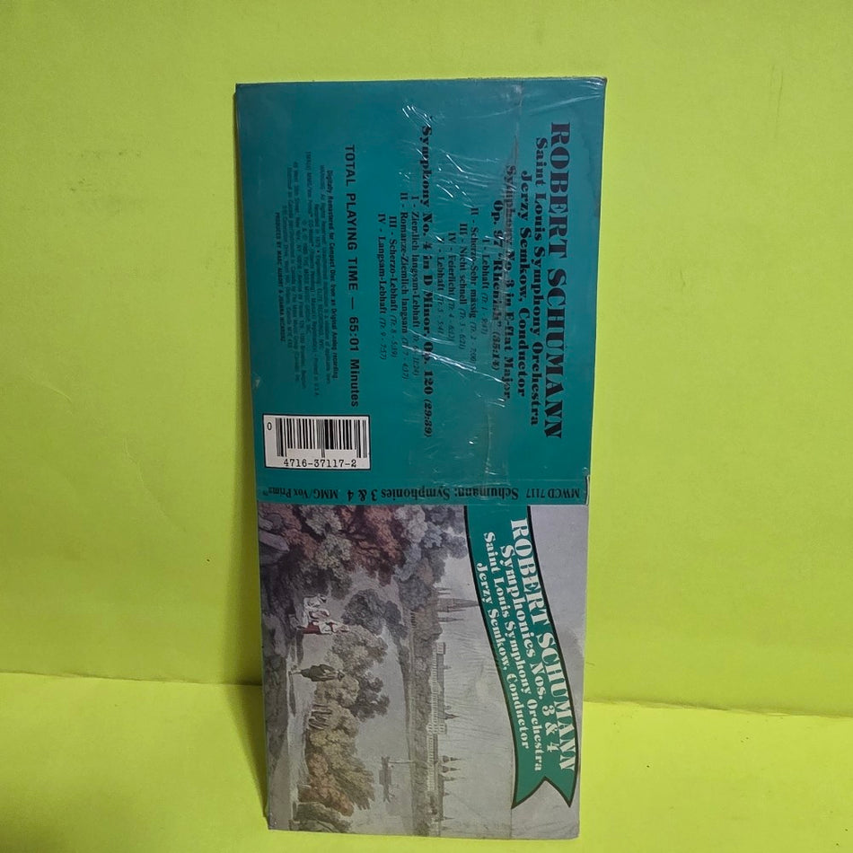 Robert Schumann / Saint Louis Symphony Orchestra, Jerzy Semkow - Symphonies Nos. 3 & 4 / Long Box  - 1986 - MWCD 7117 - New - Sealed - CDs