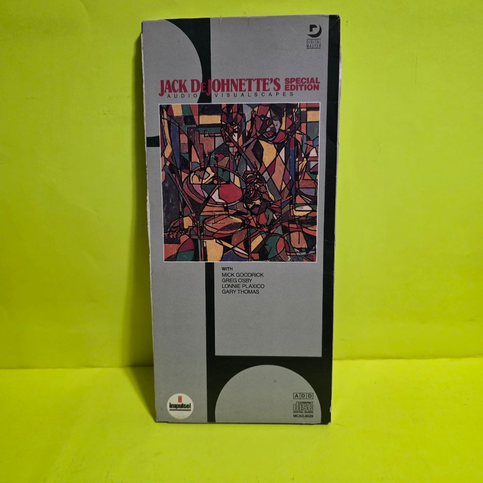 Jack DeJohnette - Audio Visualscapes / Long Box - 1988 - MCAD-8029 - New - EX - CDs