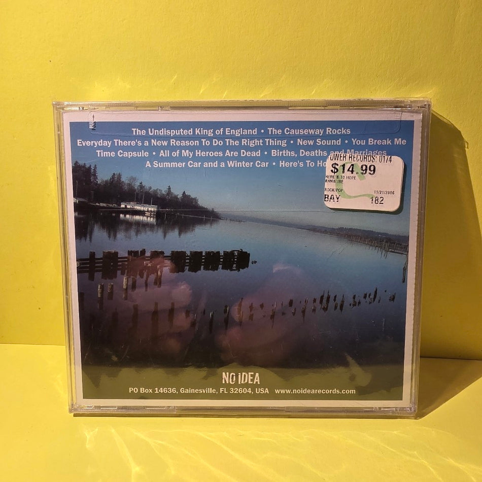 Annalise  - Here's To Hope - 2005 - NO IDEA 182 - New - Sealed - CDs
