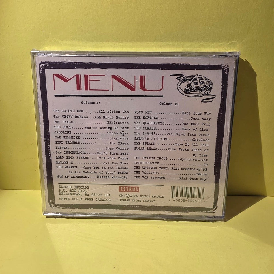 Various - 26 Excellent Estrus Spicey Sizzlers Sampler - 1999 - SEPD1 - New - Sealed - CDs
