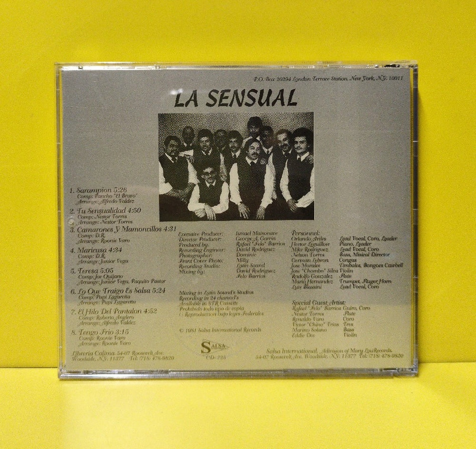 La Sensual - La Sensual - CD-725 - Used - VG++ - CDs