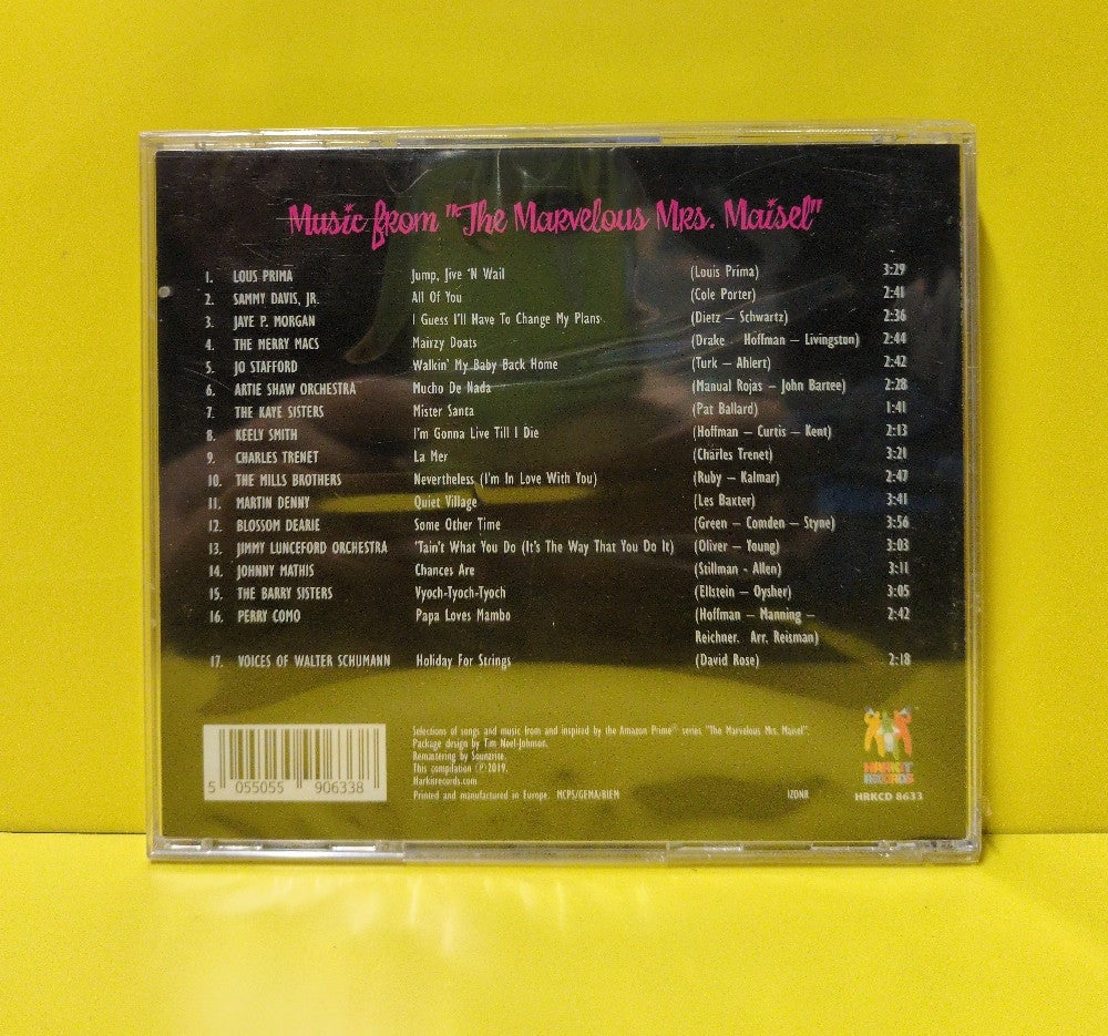 Various - Music From "The Marvelous Mrs. Maisel" - 2019 - HRKCD8633 - New - Sealed - CDs - UK Import