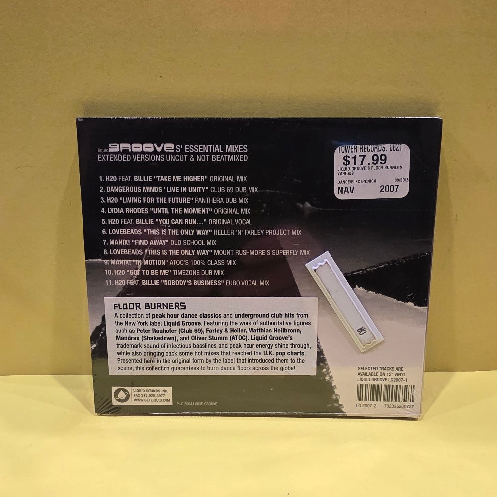 Various - Floor Burners - 2004 - LG 2007-2 - New - Sealed - CDs