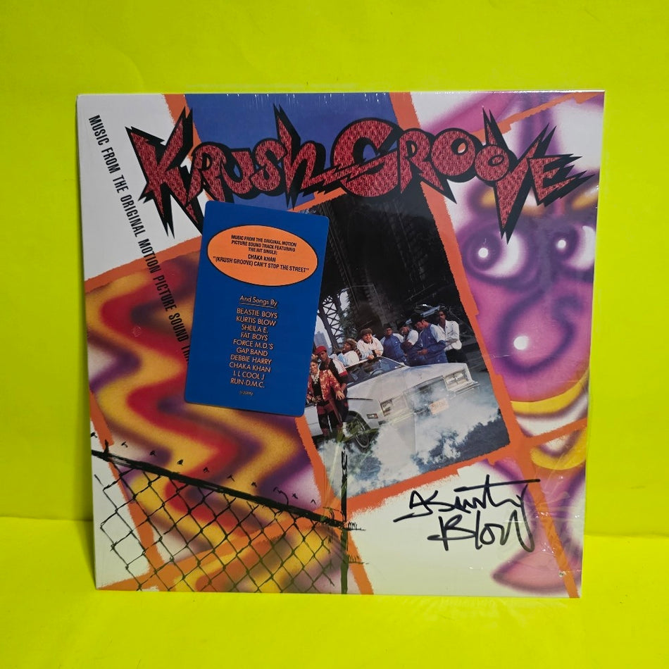Various - Krush Groove (Music From The Original Motion Picture Sound Track) Autographed  - 1985 - 925 295-1 - New - Sealed - Vinyl