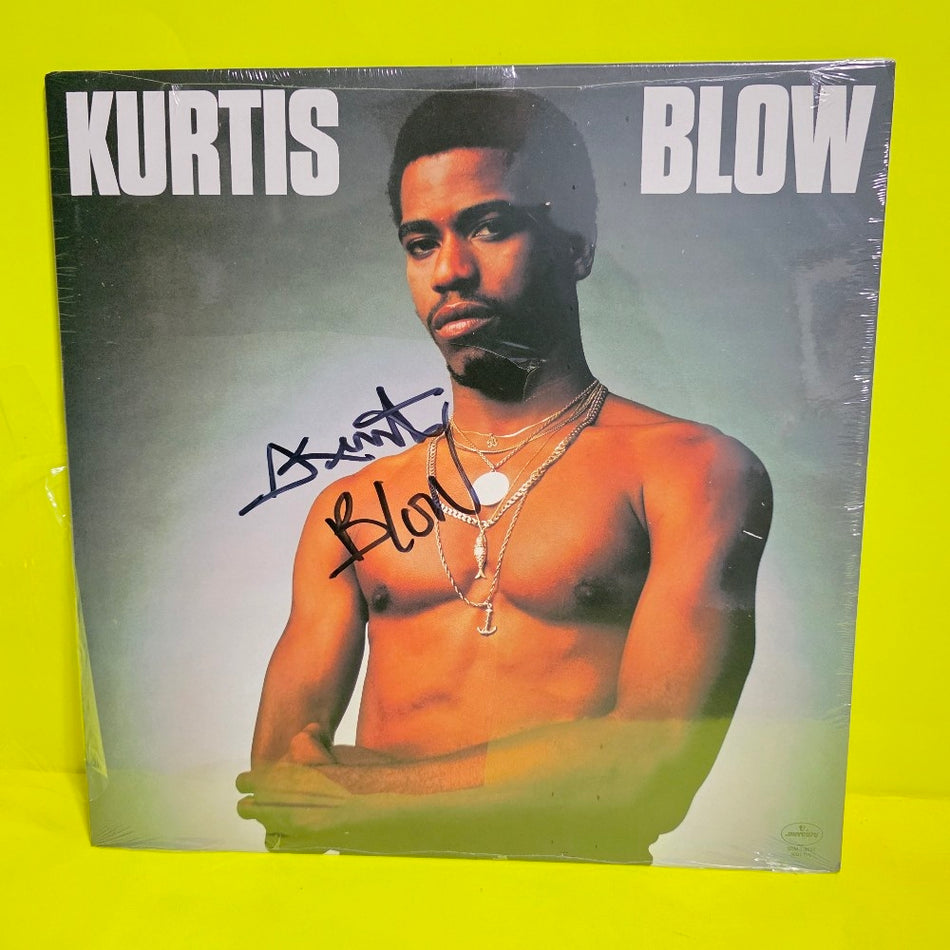 Kurtis Blow  - Kurtis Blow / Autographed  - 1980 - SRM-3854 - New - Sealed - Vinyl