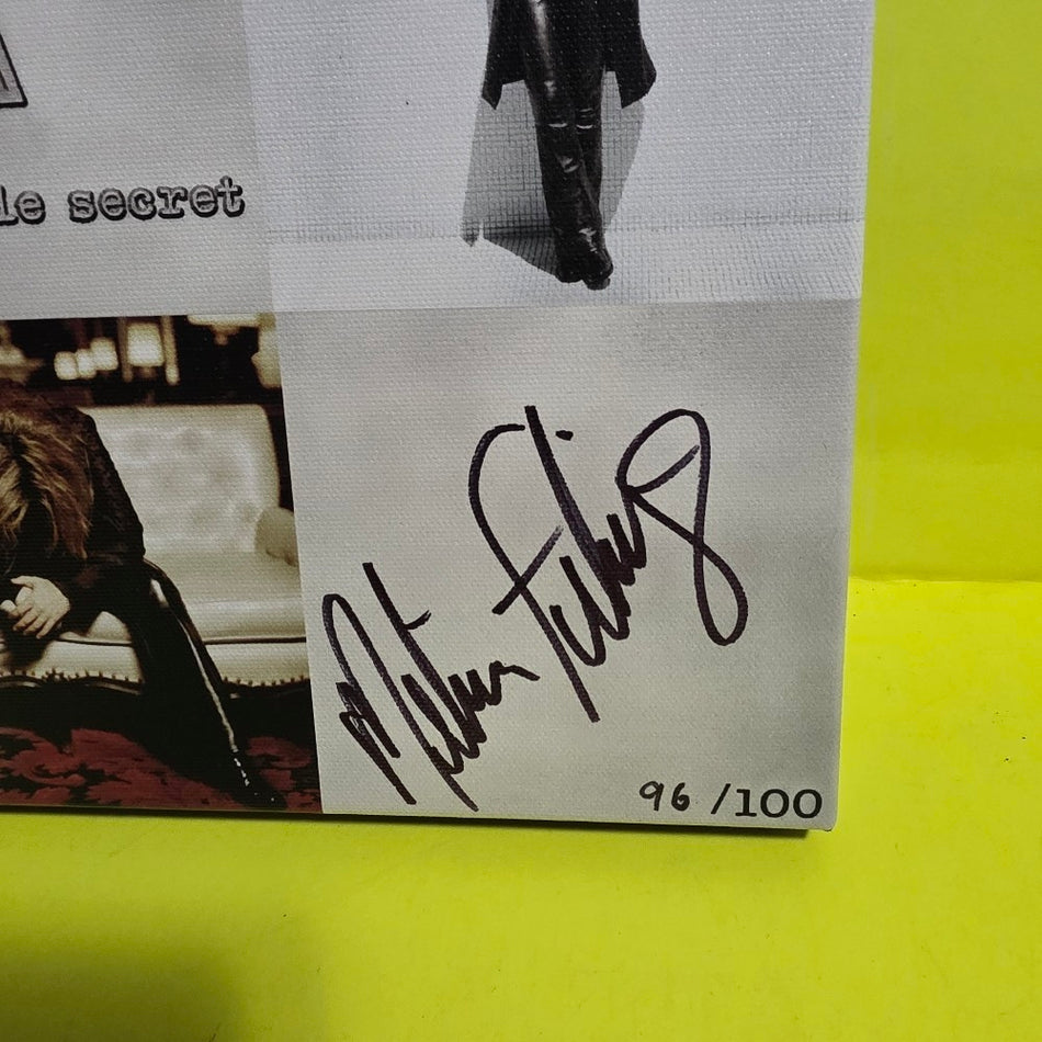 Melissa Etheridge - Your Little Secret / Limited Edition To 100 Copies 12" By 12" Autographed Canvas - New - Art