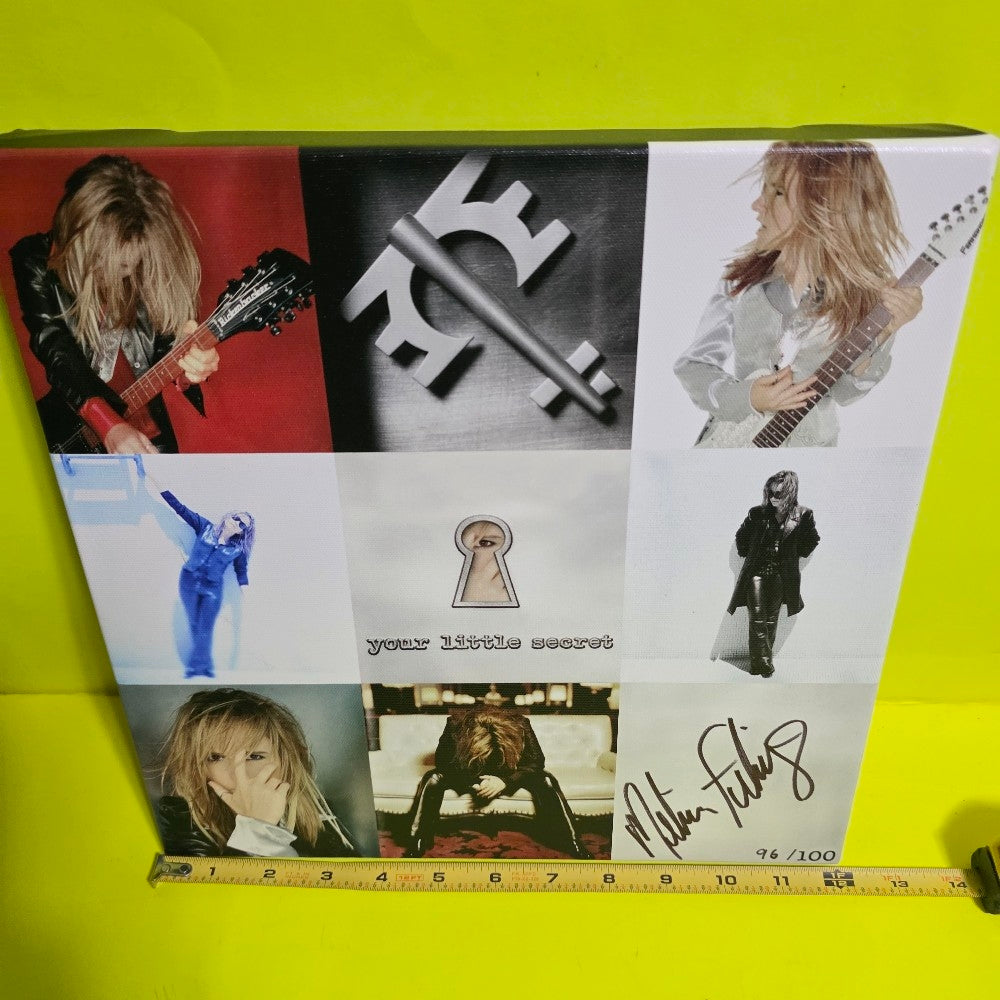 Melissa Etheridge - Your Little Secret / Limited Edition To 100 Copies 12" By 12" Autographed Canvas - New - Art