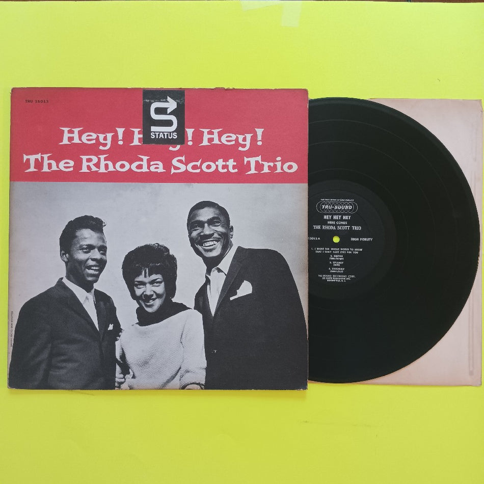 The Rhoda Scott Trio - Hey Hey Hey! - 1962 - TRU 15013 - Used - VG++ - Vinyl