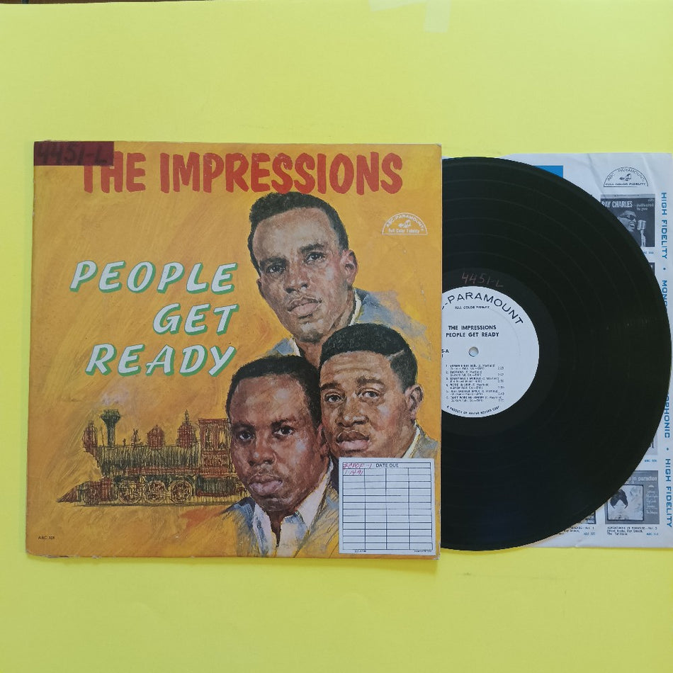 The Impressions - People Get Ready Mono PROMO - 1965 - ABC 505 - Used - VG+ - Vinyl