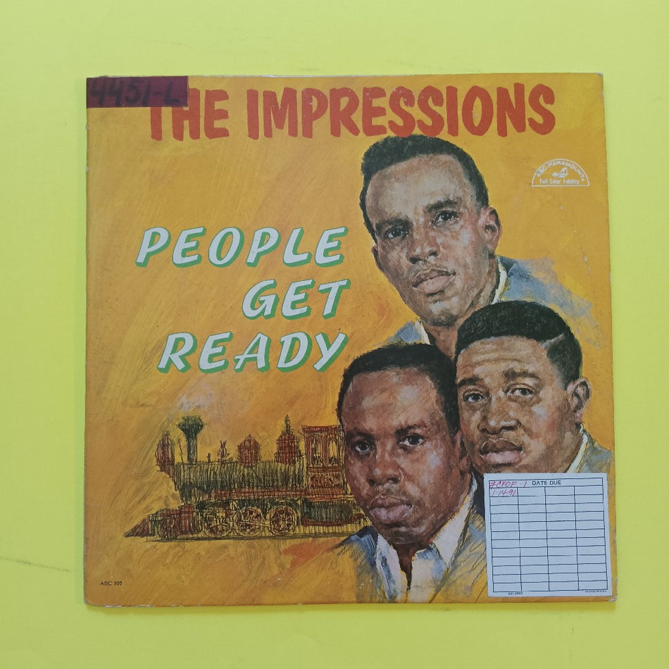 The Impressions - People Get Ready Mono PROMO - 1965 - ABC 505 - Used - VG+ - Vinyl