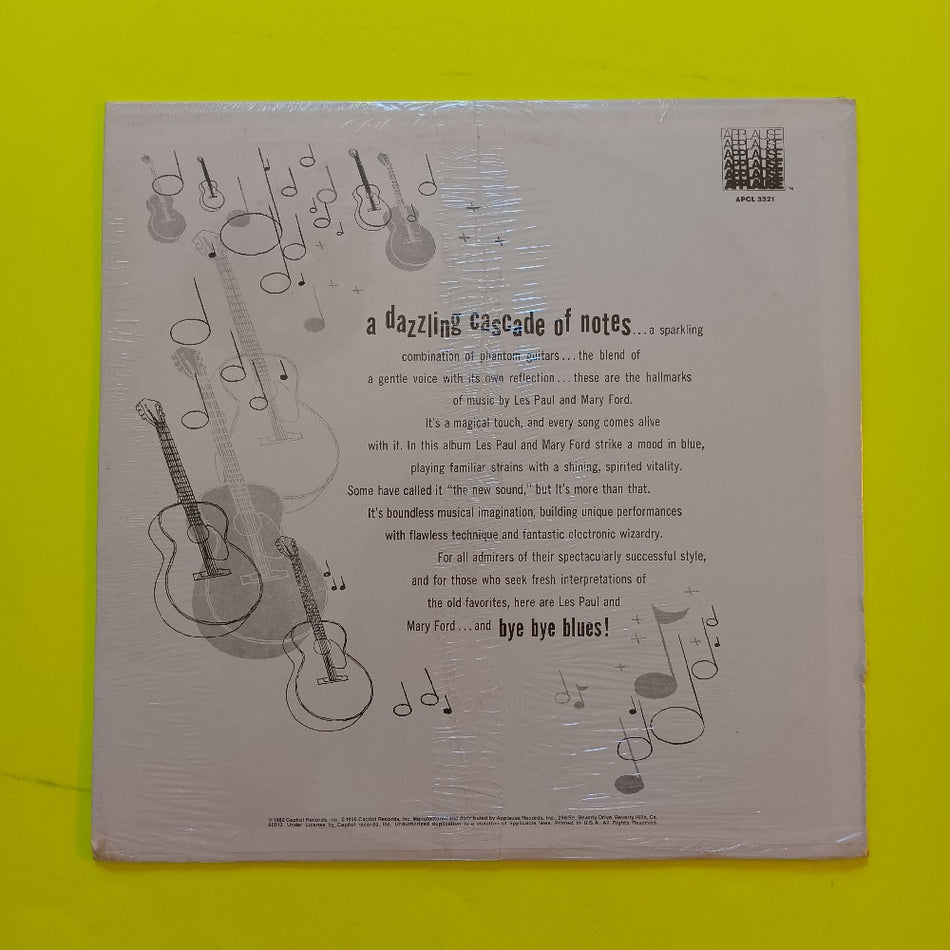 Les Paul & Mary Ford - Bye Bye Blues! - 1982 - APCL 3321 - New - Sealed - Vinyl